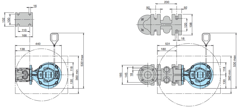 Габаритные размеры