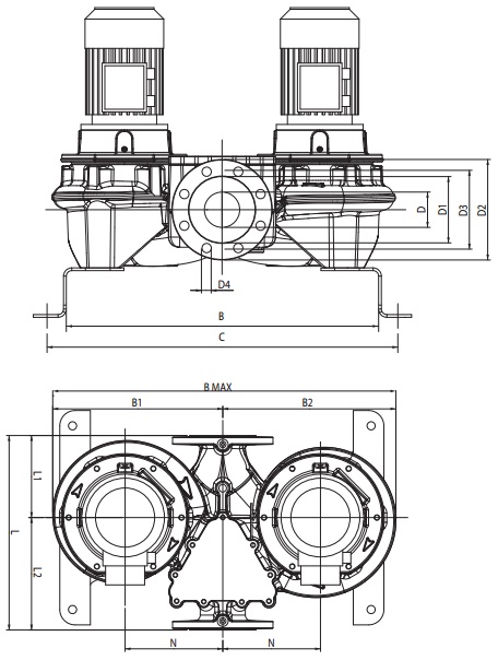 Габаритные размеры