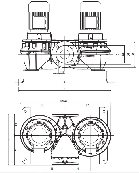 Габаритные размеры