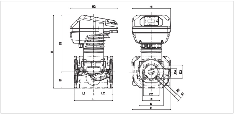 Габаритные размеры