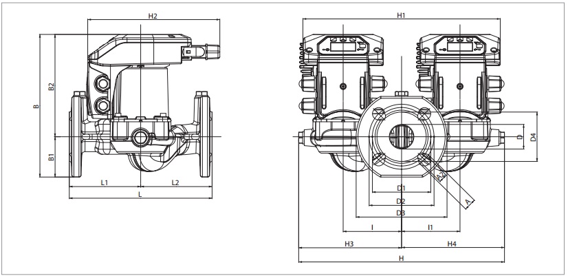 Габаритные размеры