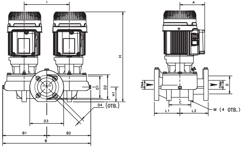 Габаритные размеры