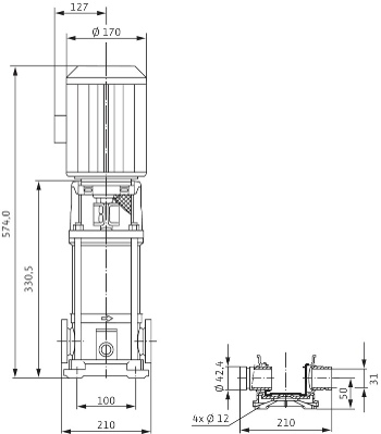 Габаритные размеры