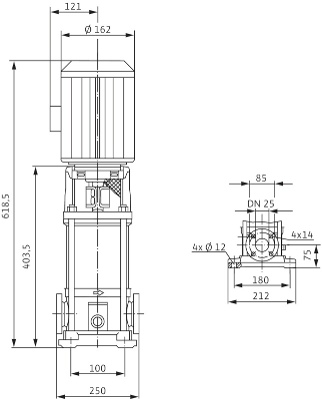 Габаритные размеры