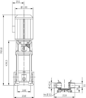 Габаритные размеры