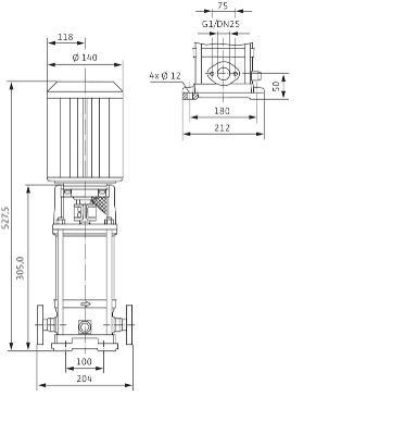 Габаритные размеры