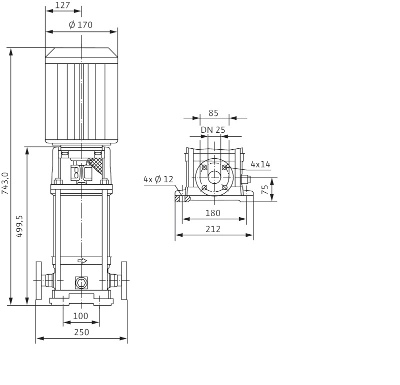 Габаритные размеры