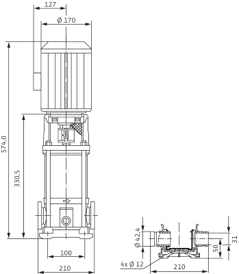 Габаритные размеры