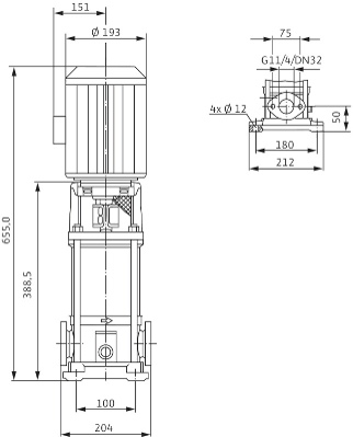 Габаритные размеры