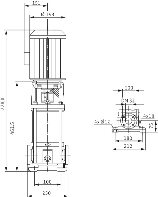 Габаритные размеры