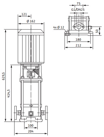Габаритные размеры