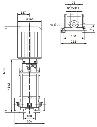 Габаритные размеры