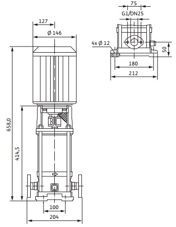 Габаритные размеры