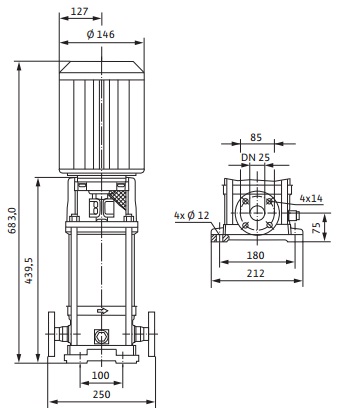 Габаритные размеры