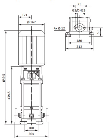 Габаритные размеры