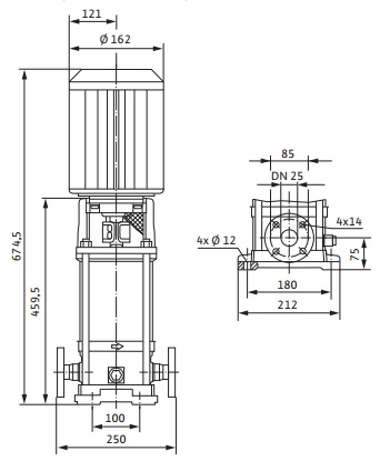 Габаритные размеры