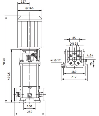 Габаритные размеры