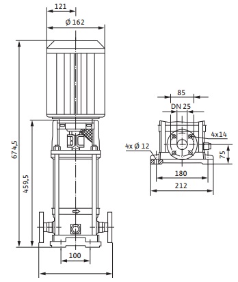 Габаритные размеры