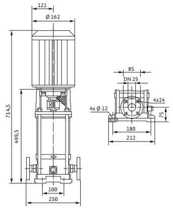 Габаритные размеры