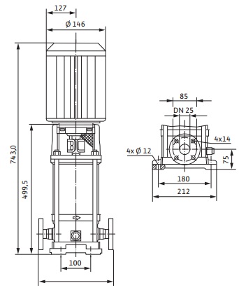 Габаритные размеры