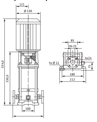 Габаритные размеры
