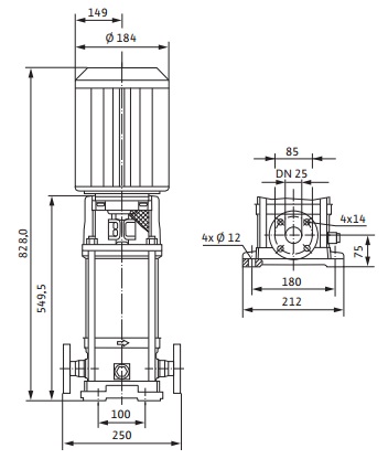 Габаритные размеры