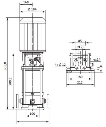 Габаритные размеры