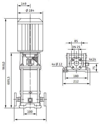 Габаритные размеры