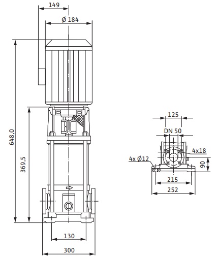 Габаритные размеры