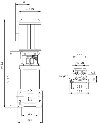Габаритные размеры