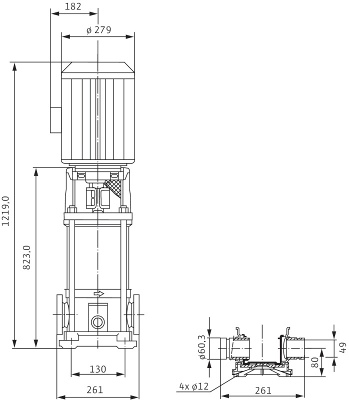 Габаритные размеры