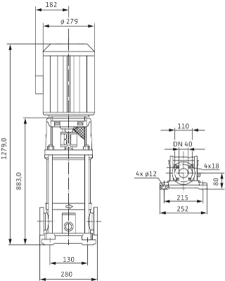 Габаритные размеры